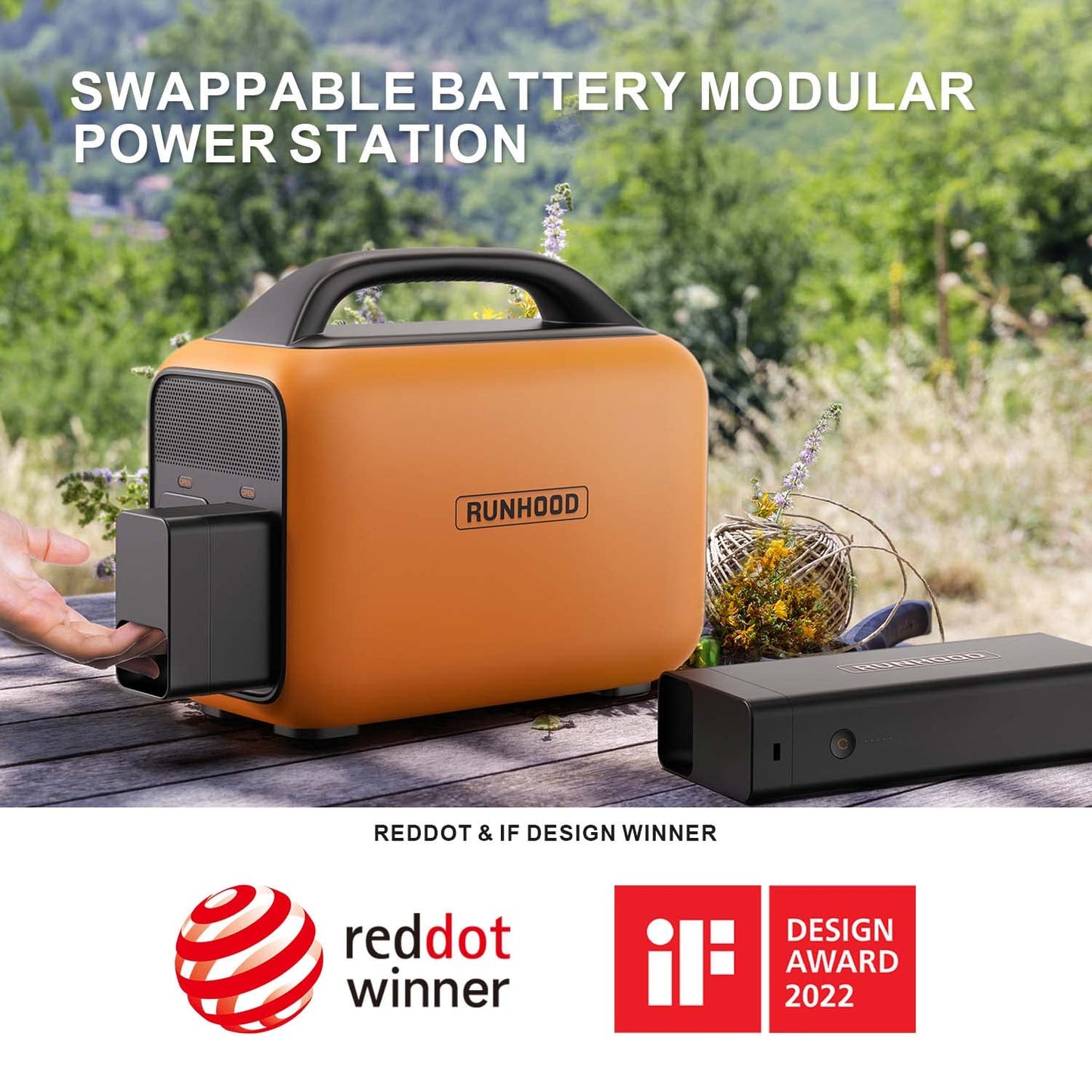 RALLYE 600 PRO| 1296Wh, 600W| 100W Solar panel