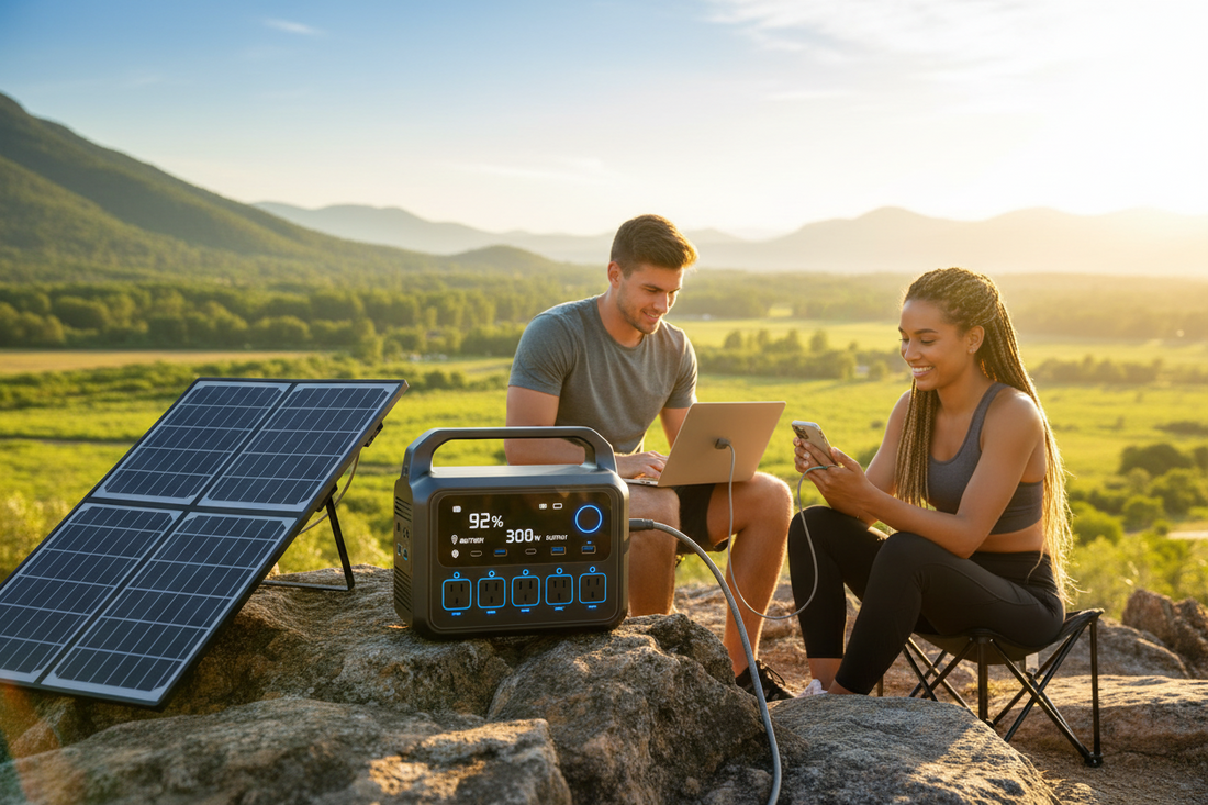 Portable power station vs generator comparison guide — battery power and fuel power side by side for home backup and outdoor use
