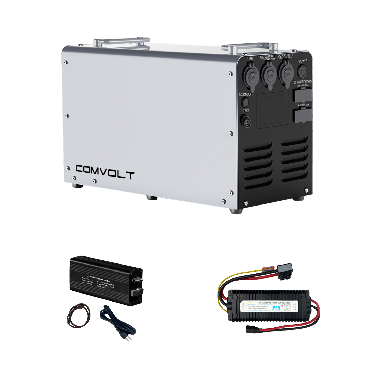 COMVOLT 2200 Portable Power Station | 2201Wh LiFePO₄ Battery | Portable Power Hub