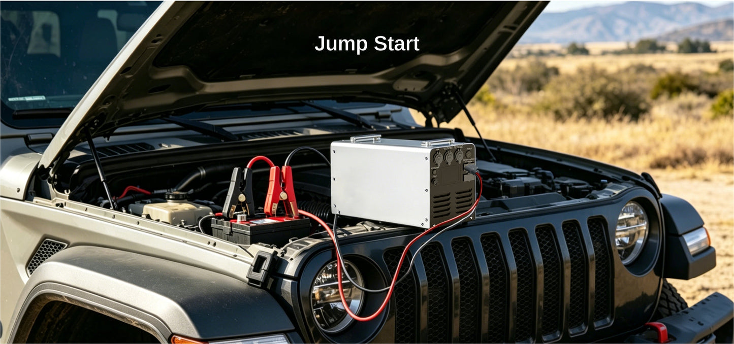 COMVOLT 2200 Portable Power Station | 2201Wh LiFePO₄ Battery | Portable Power Hub