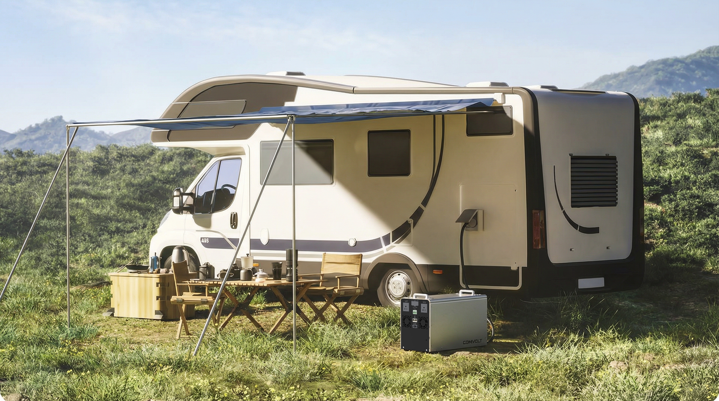 COMVOLT 2200 Portable Power Station | 2201Wh LiFePO₄ Battery | Portable Power Hub