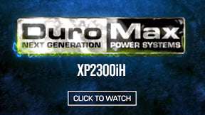 DuroMax 2,300 Watt Portable Dual Fuel Inverter Generator - Quiet, Low THD