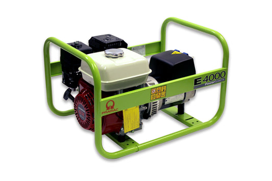 Pramac E4000 3.4kVA 115/230V Petrol Generator with Honda GX200