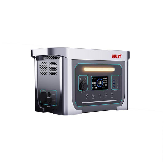 EM1000 Portable Solar Power Station (1000W/1500W)