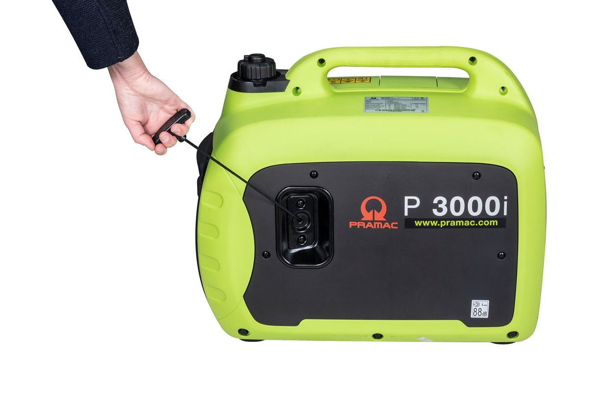 Pramac P3000i Inverter Generator - Single Phase 230V 50Hz