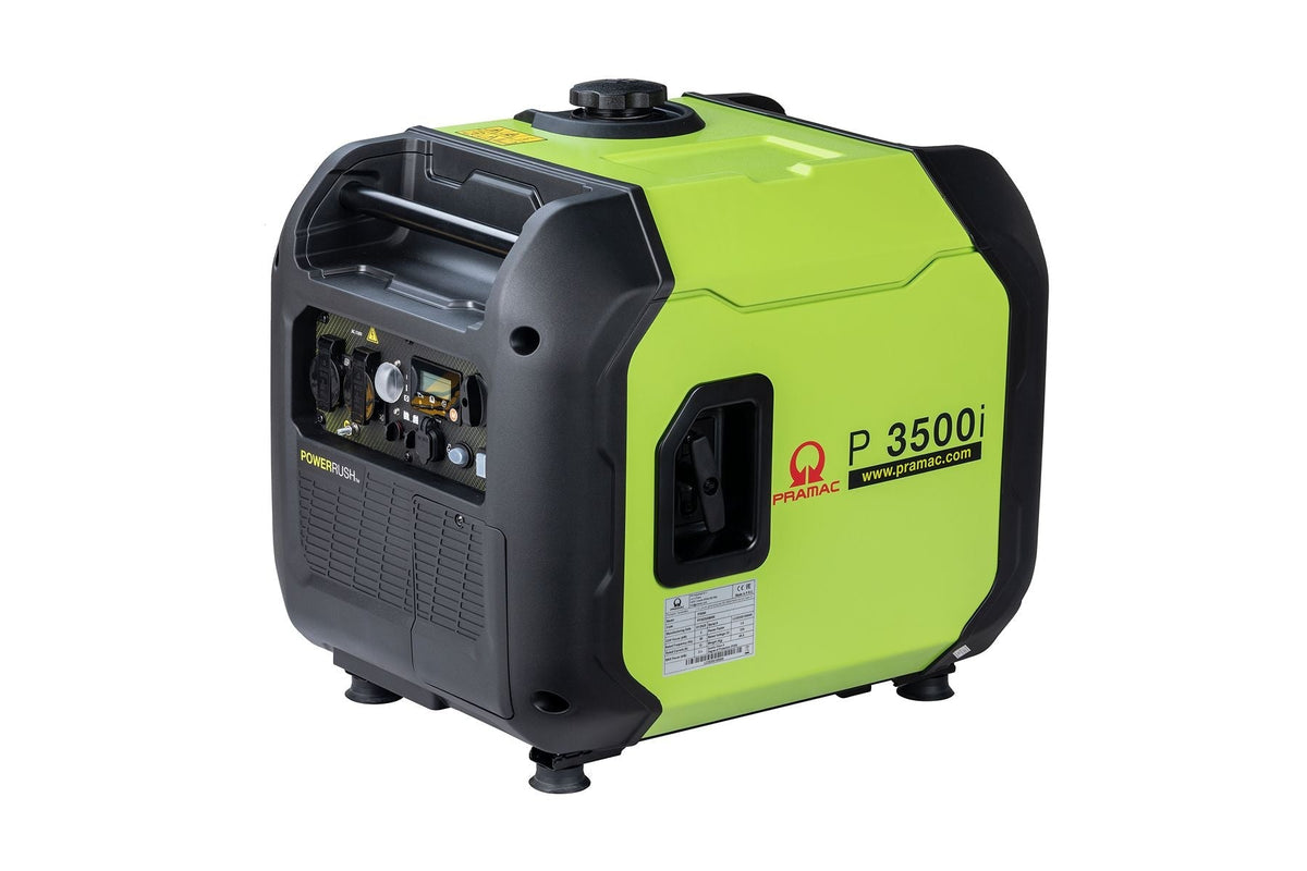 Pramac P3500i Inverter Generator - Single Phase 230V 50Hz Electric Start