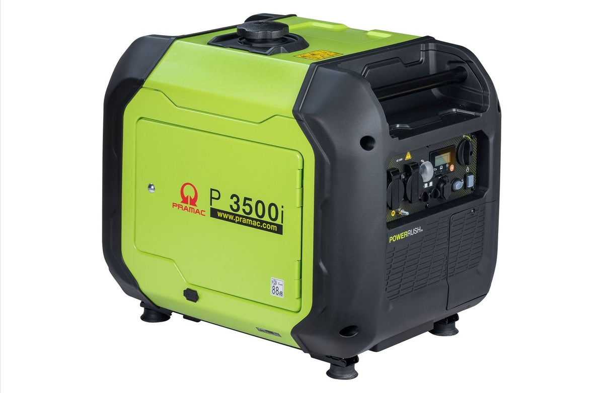 Pramac P3500i Inverter Generator - Single Phase 230V 50Hz Electric Start