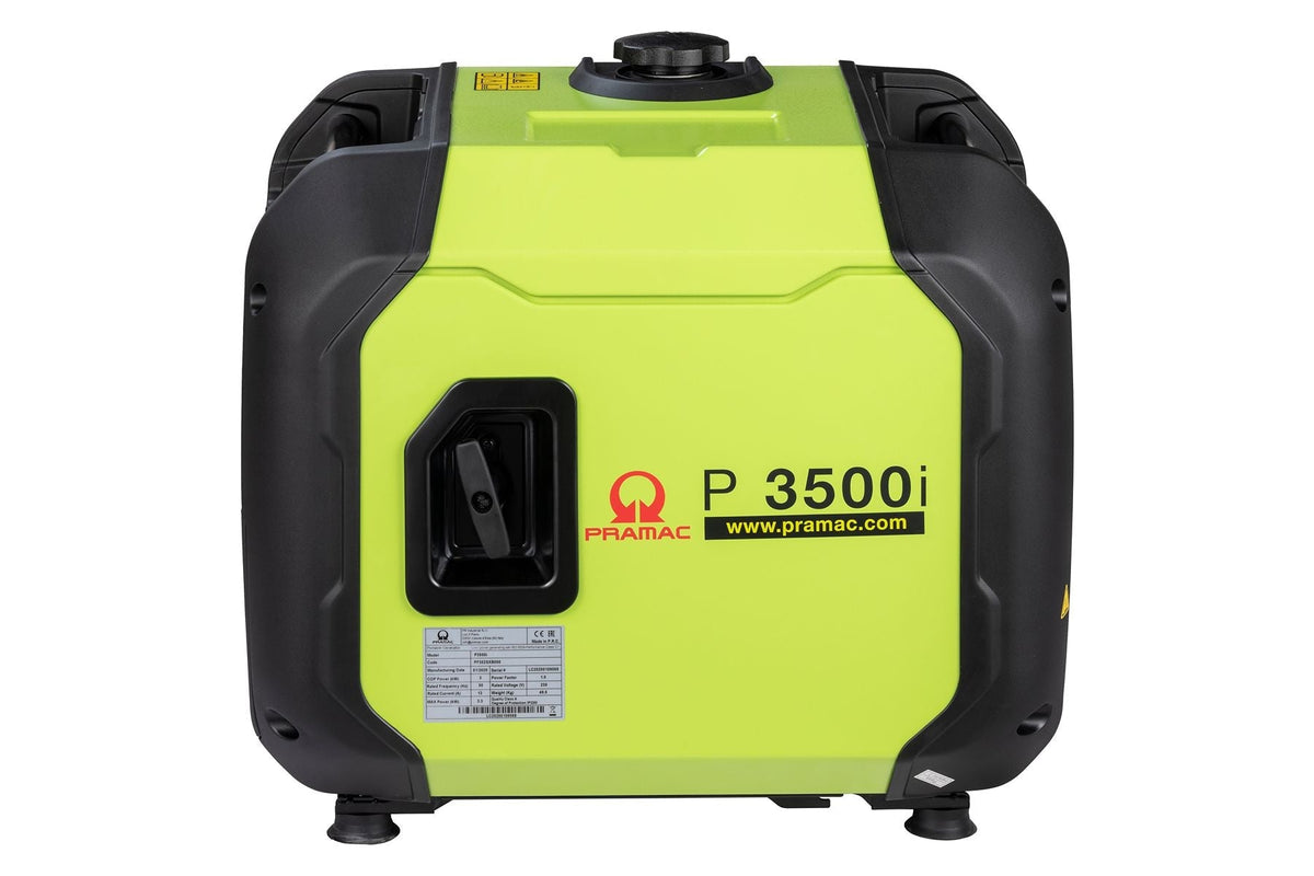 Pramac P3500i Inverter Generator - Single Phase 230V 50Hz Electric Start
