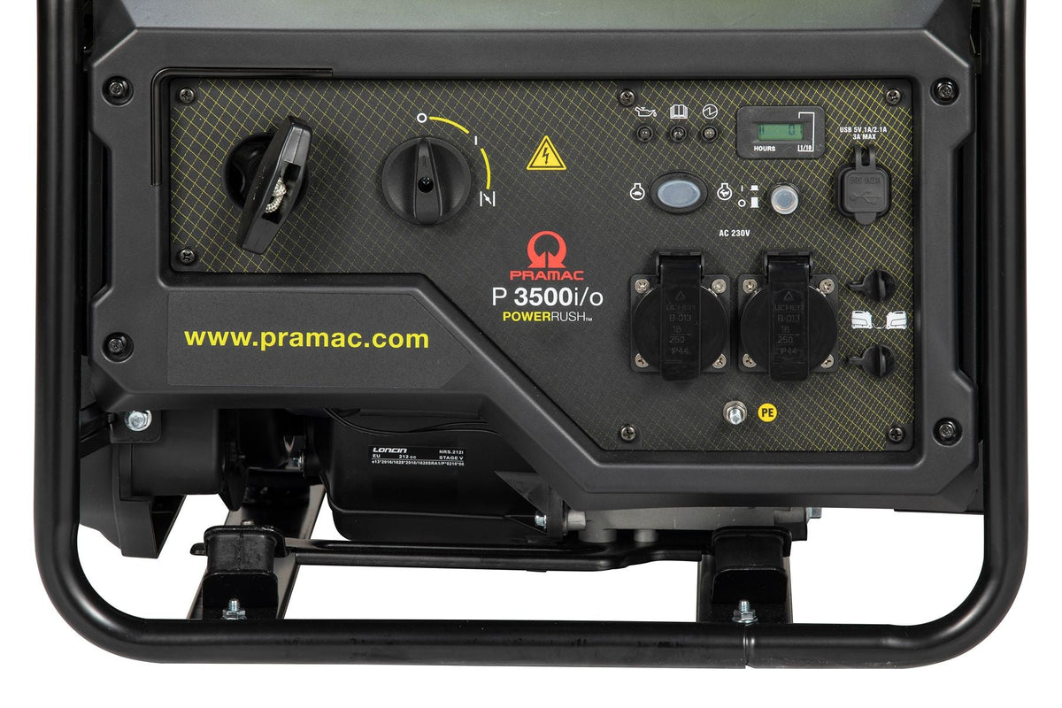 Pramac P3500i/o Inverter Generator - Single Phase 230V 50Hz