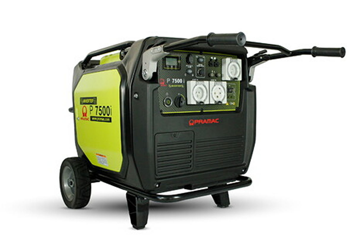 Pramac P7500i Inverter Generator - Single Phase 230V 50Hz