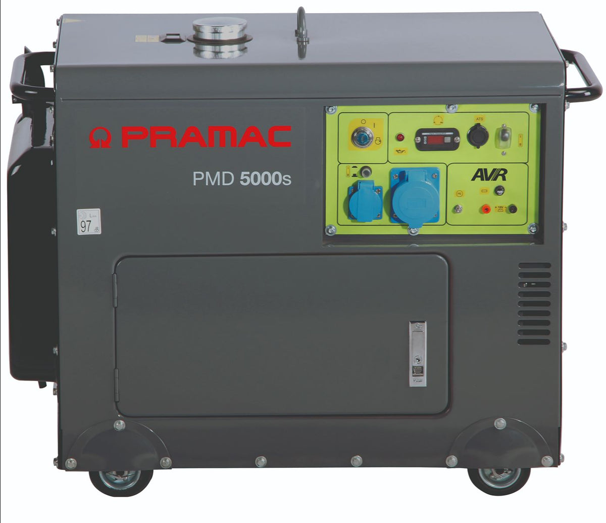 Pramac PMD5000S Diesel AVR Generator - Single Phase 230V Electric Start