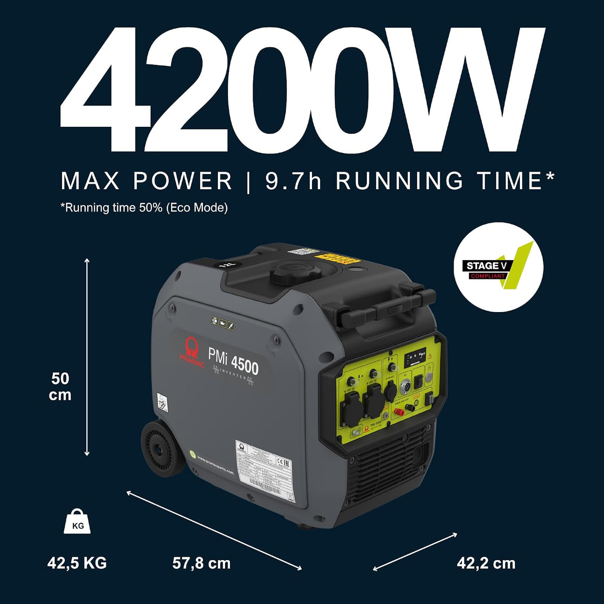 Pramac PMi4500 Inverter Generator