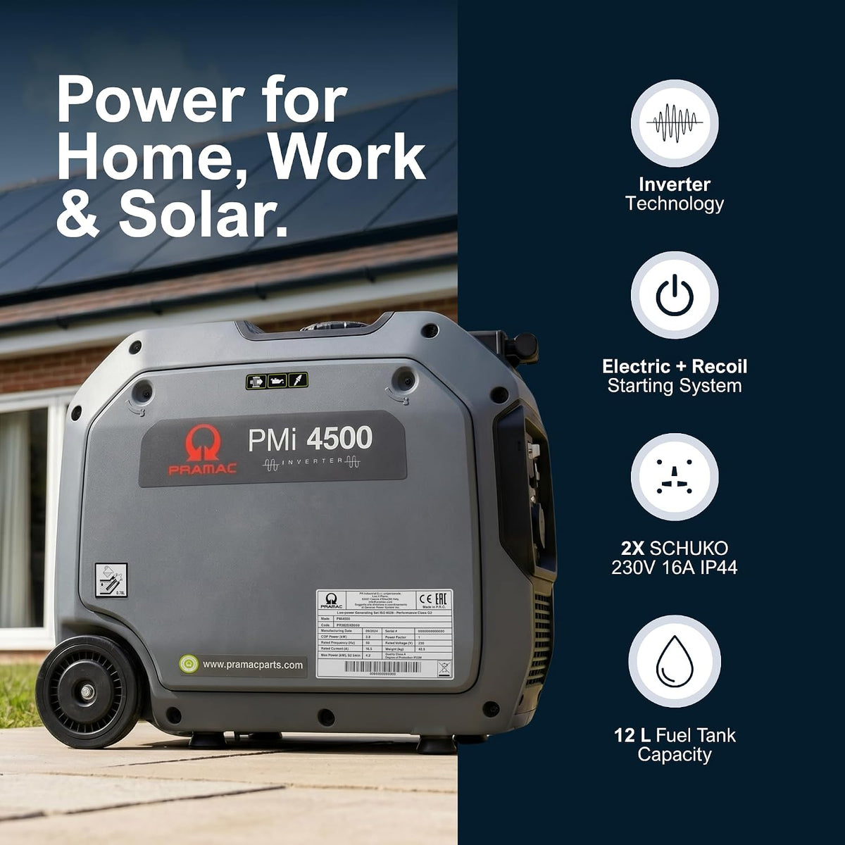 Pramac PMi4500 Inverter Generator