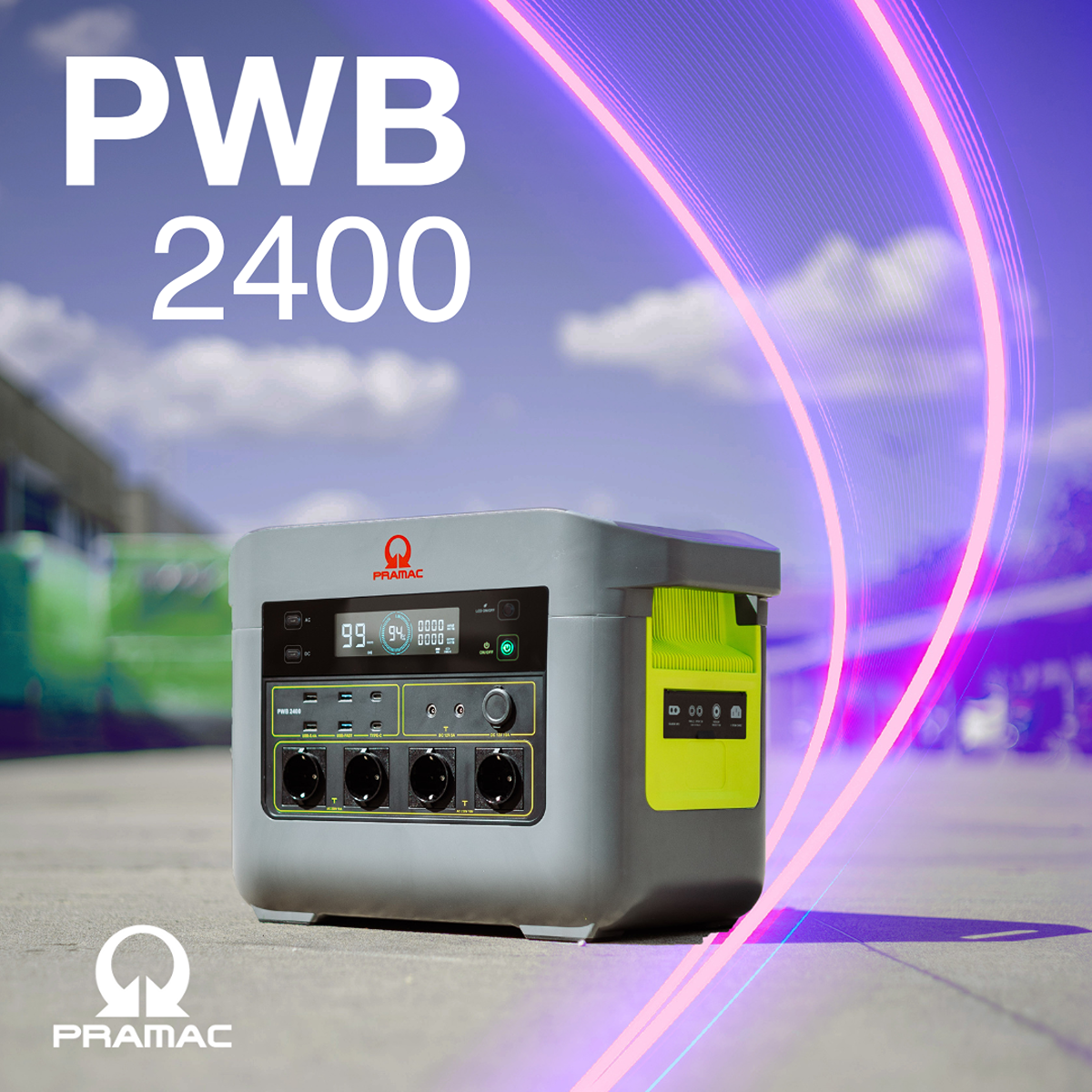 Pramac PWB 2400 Portable Battery Pack 2150Wh