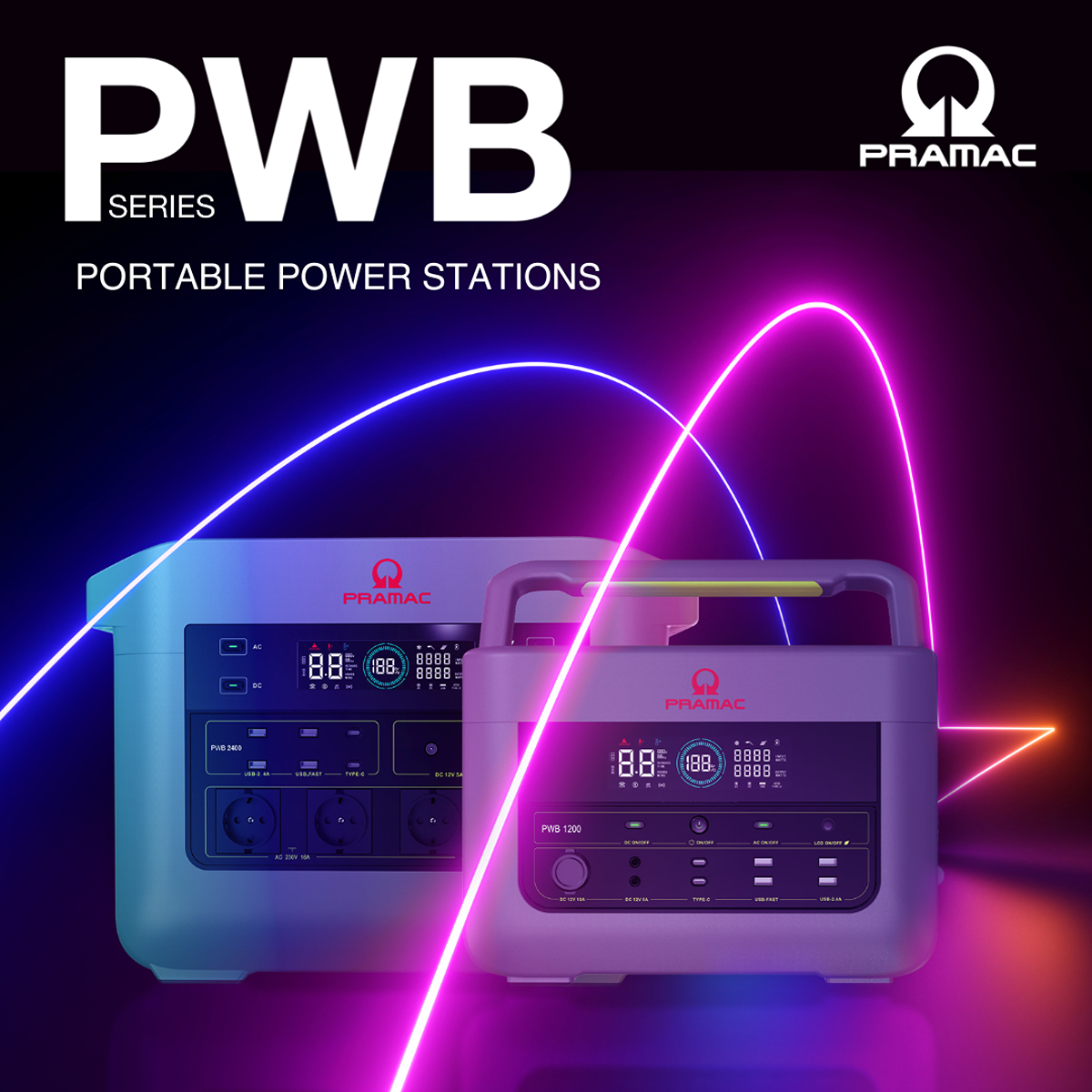 Pramac PWB 2400 Portable Battery Pack 2150Wh