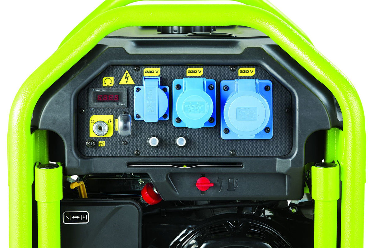 Pramac PX8000 AVR Generator - Single Phase 230V/115V Electric Start
