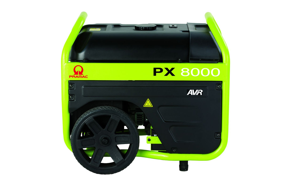 Pramac PX8000 AVR Generator - Single Phase 230V/115V Electric Start