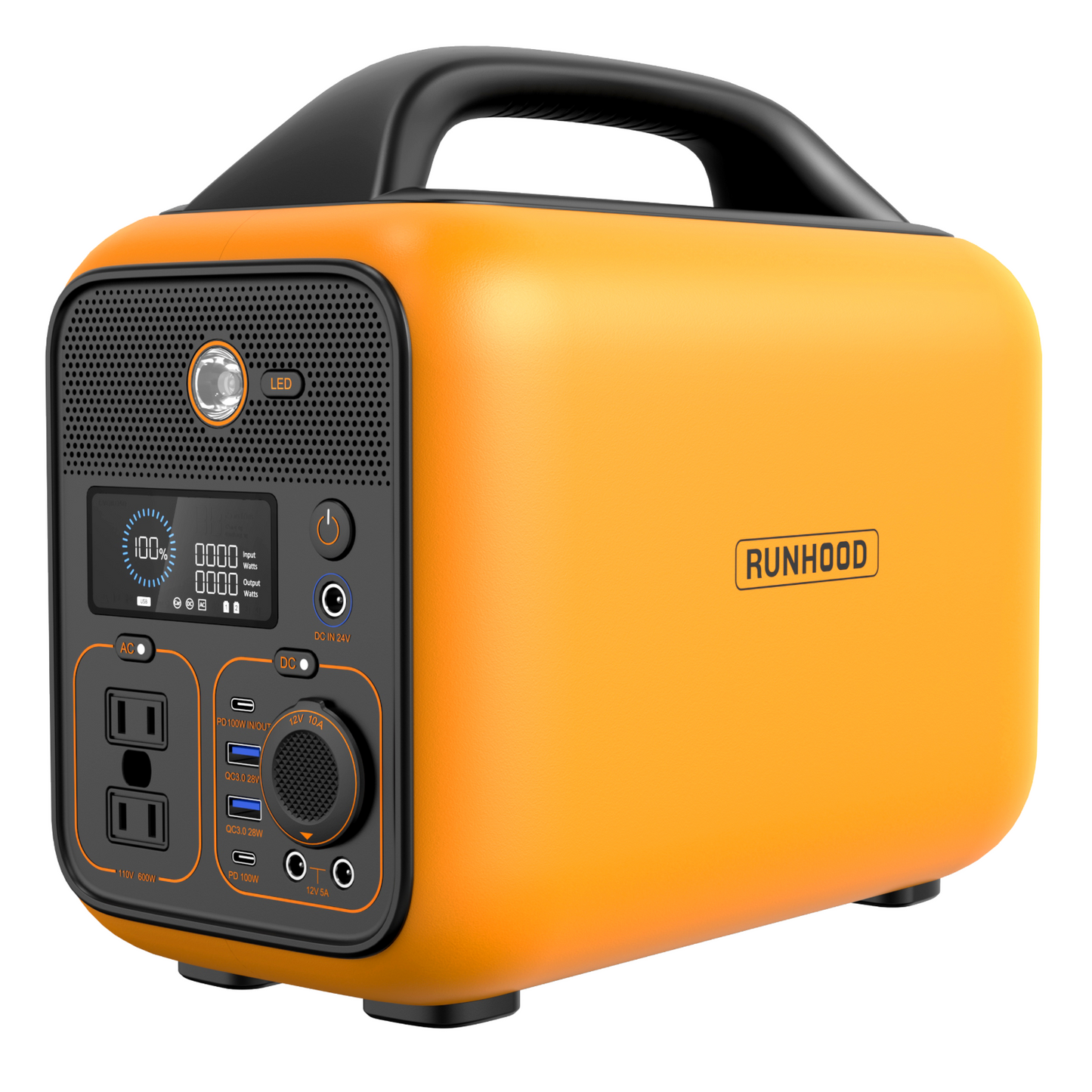 RALLYE 600 PRO| 1296Wh, 600W| 100W Solar panel