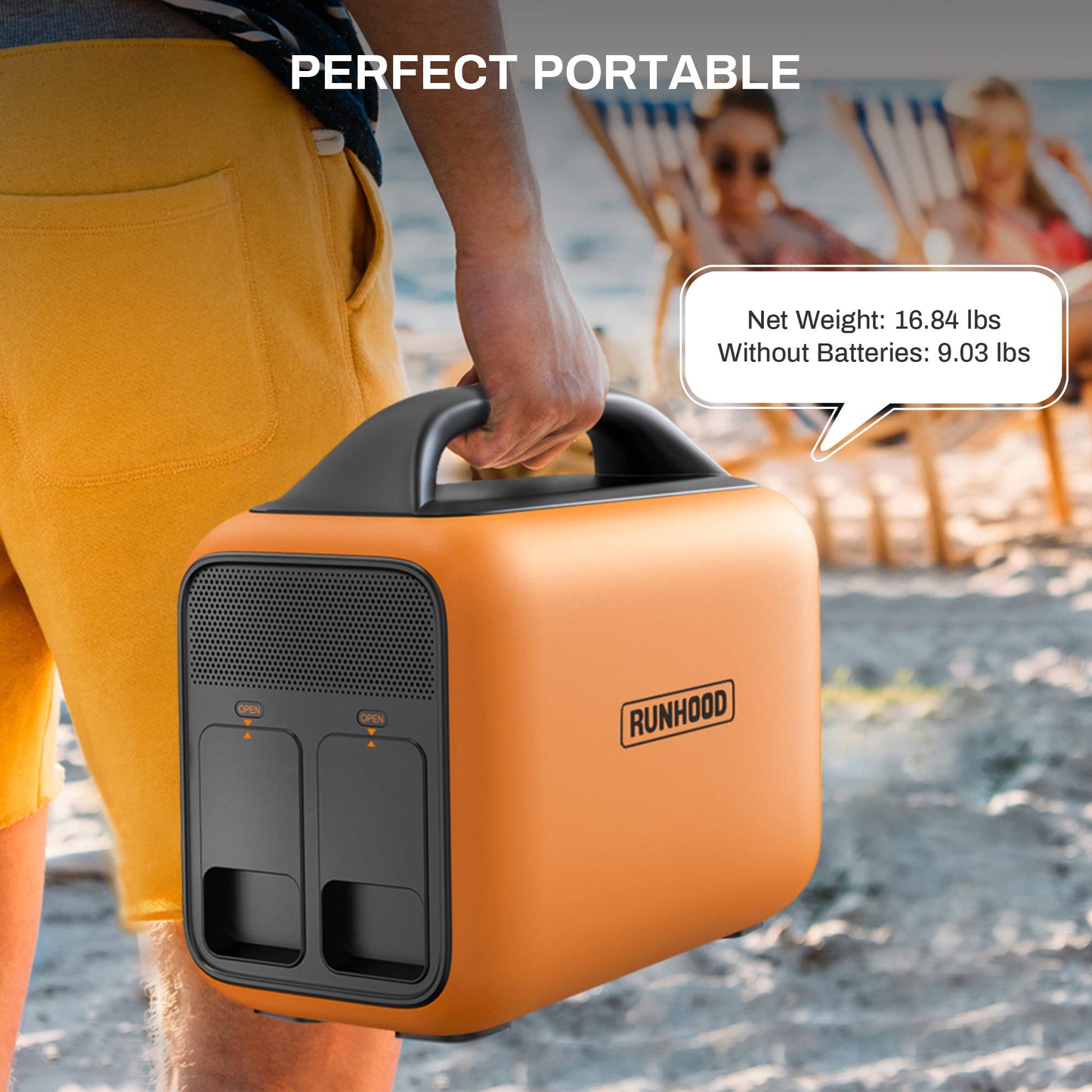RALLYE 600 PRO| 1296Wh, 600W| 100W Solar panel