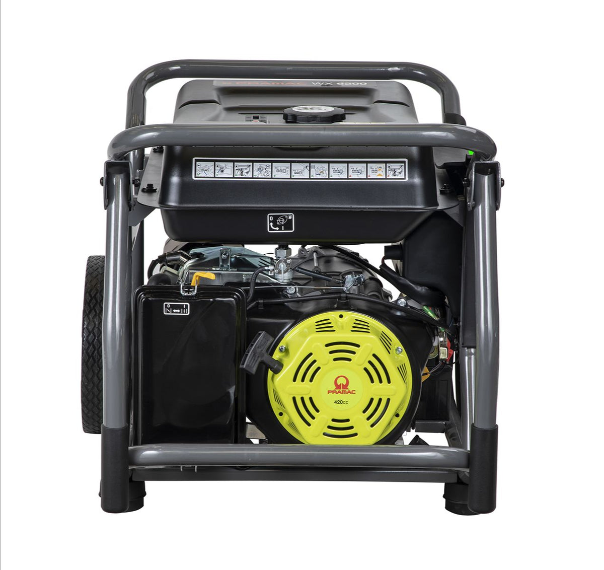 Pramac WX6200 Petrol AVR Generator - Single Phase 230V Electric Start
