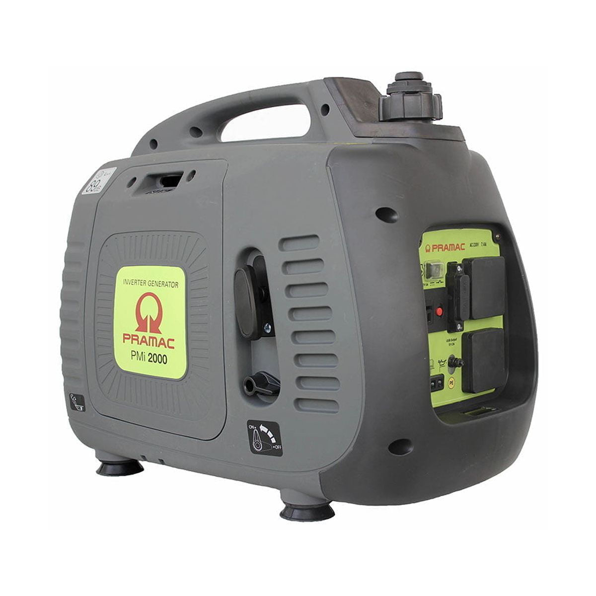 Pramac PMi2000 Petrol Inverter Generator - Single Phase 230V Recoil Start