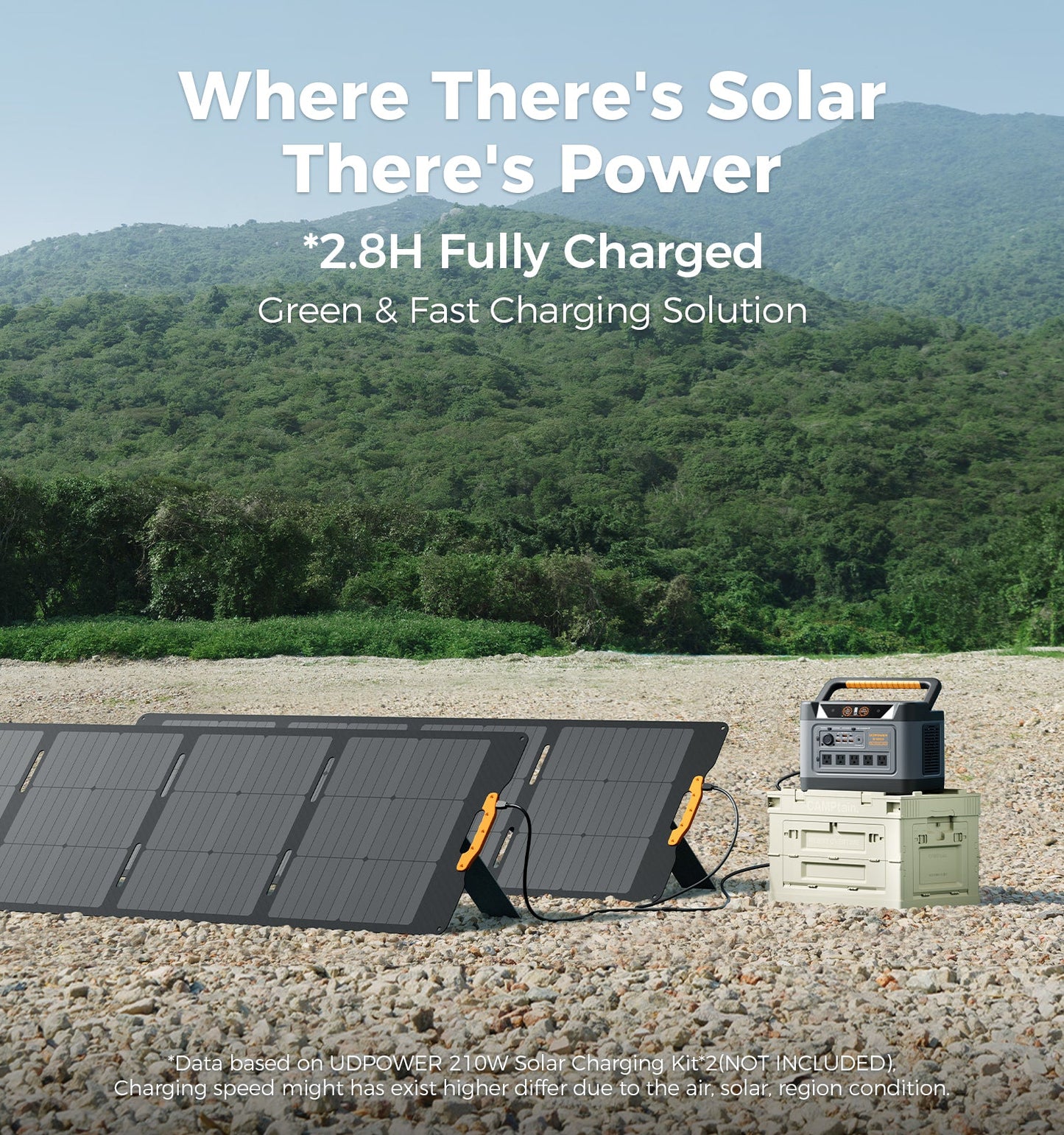 UDPOWER S1200 Portable Power Station - 1190Wh | 1800W Surge
